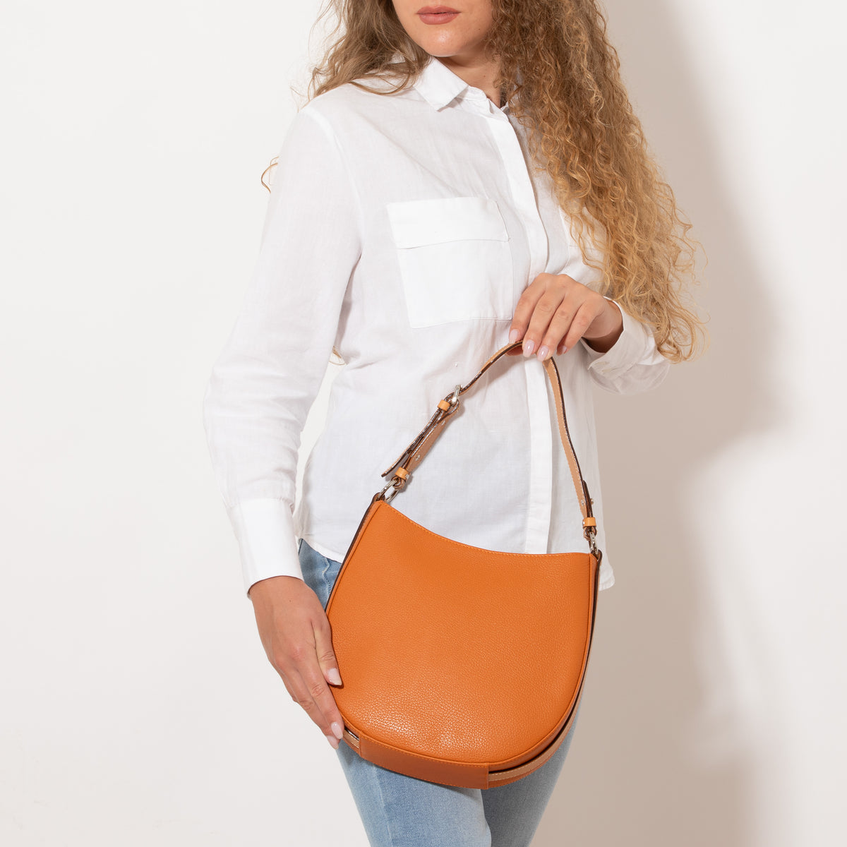 Borsa a spalla Kally Arancio