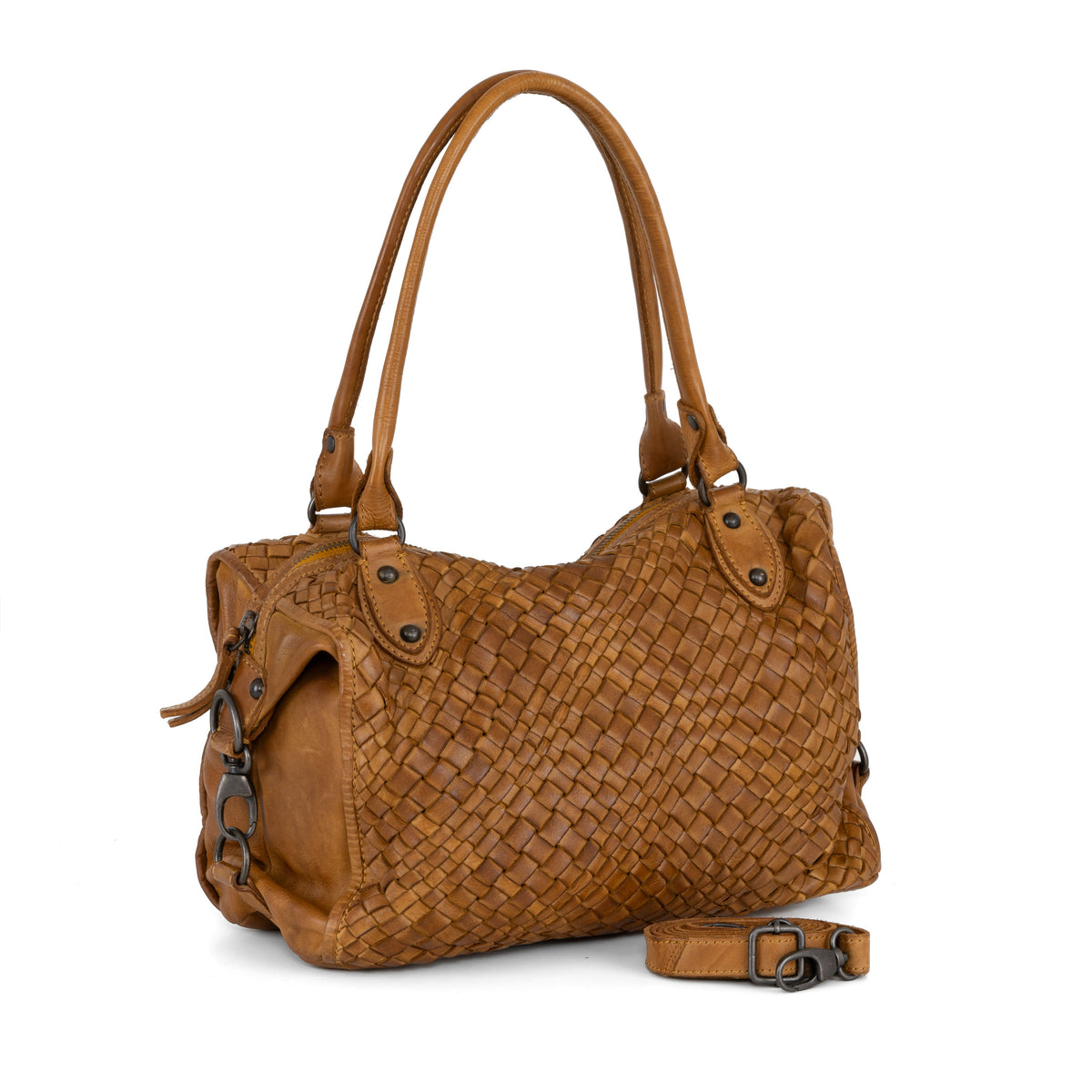 Borsa a mano Khloe Senape