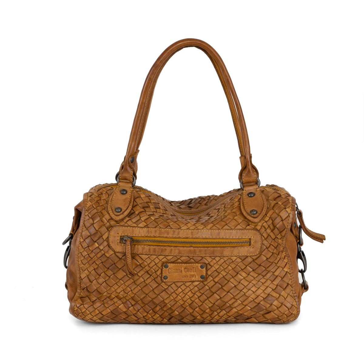 Borsa a mano Khloe Senape
