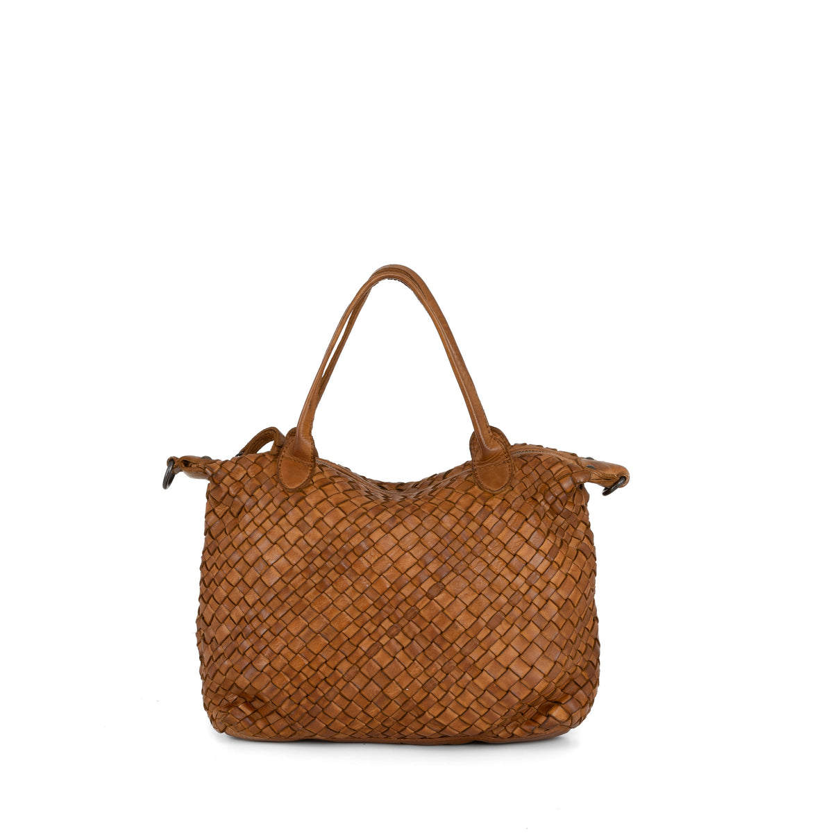 BORSA A MANO DONNA Marrone