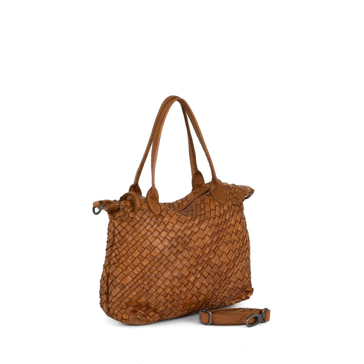 BORSA A MANO DONNA Marrone