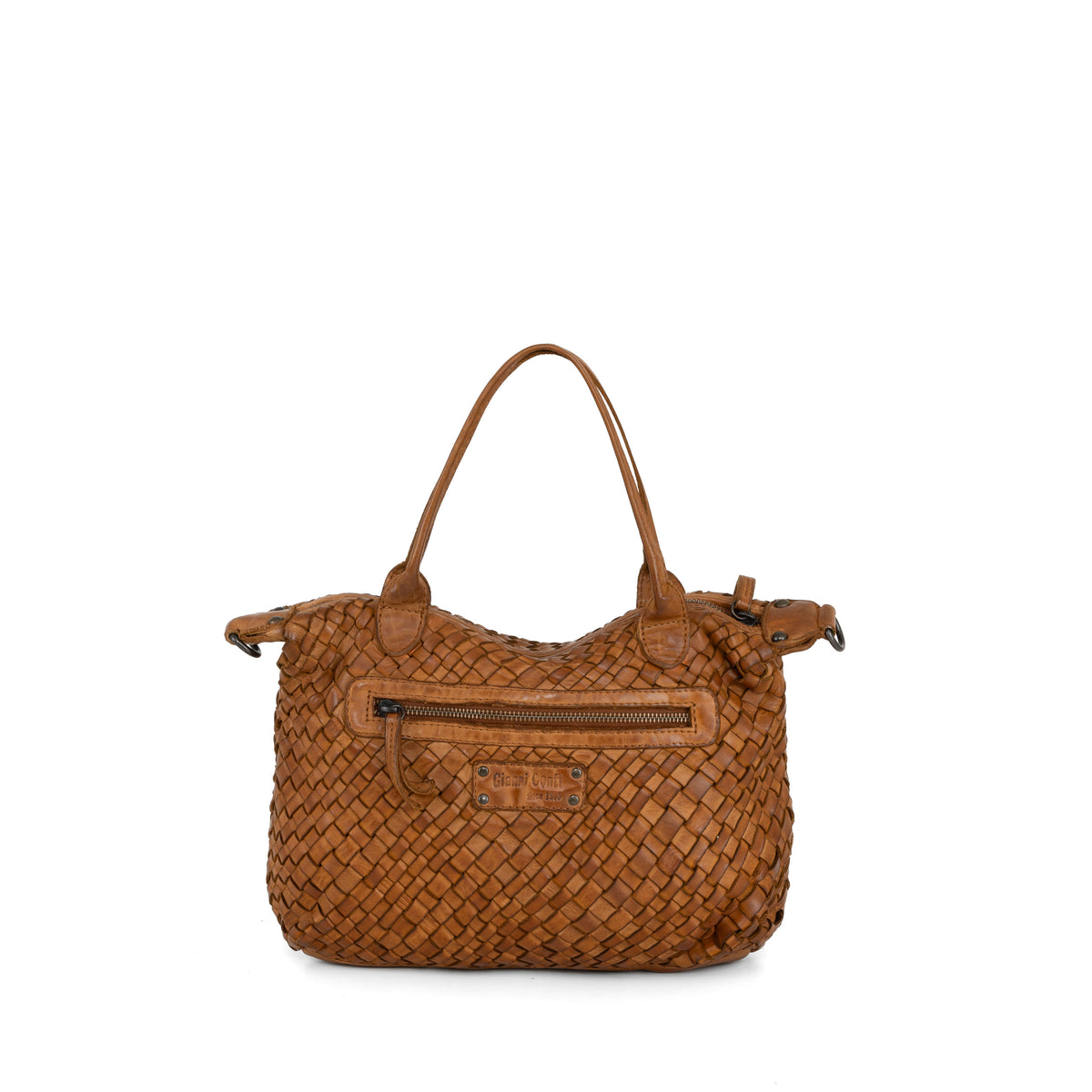 BORSA A MANO DONNA Marrone