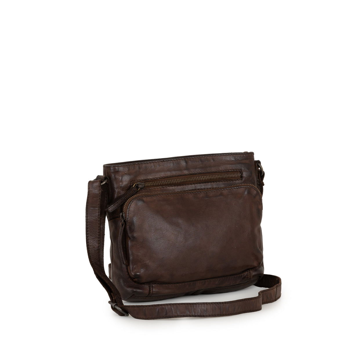Borsa a tracolla Sally Marrone Scuro