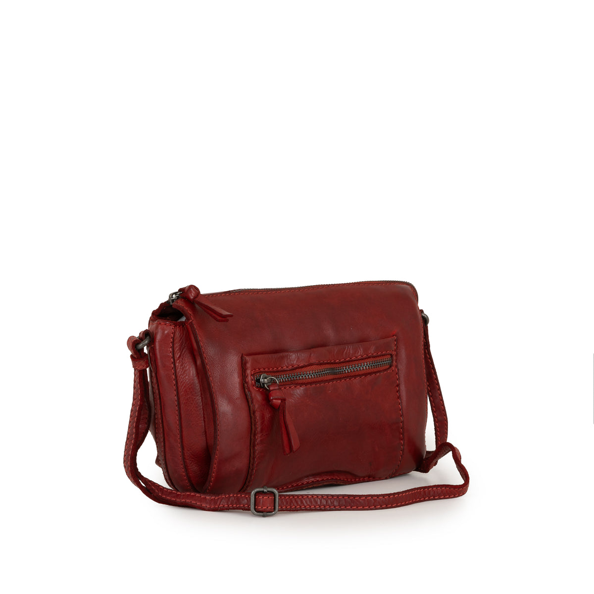 Borsa a tracolla Jessie Rosso