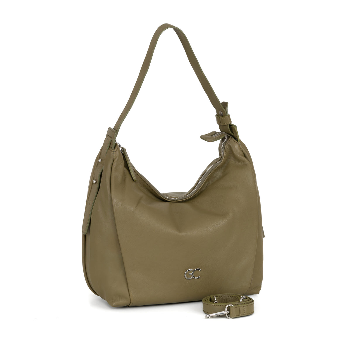 Borsa a spalla Carolina Senape