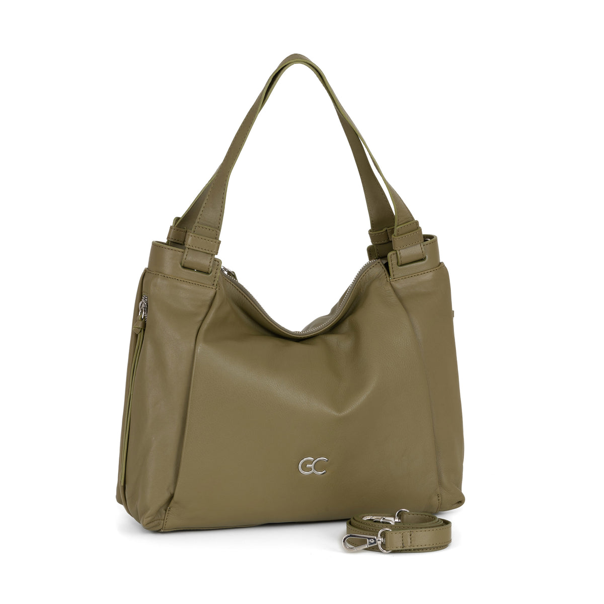 Borsa a spalla Fedora Senape