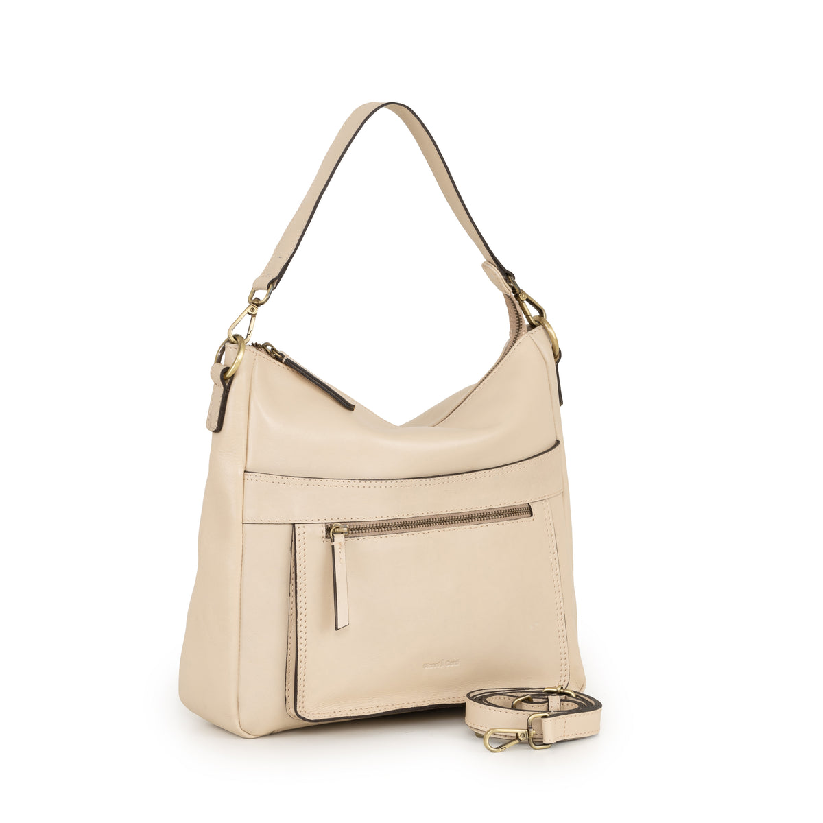 BORSA A SPALLA PAOLA Beige