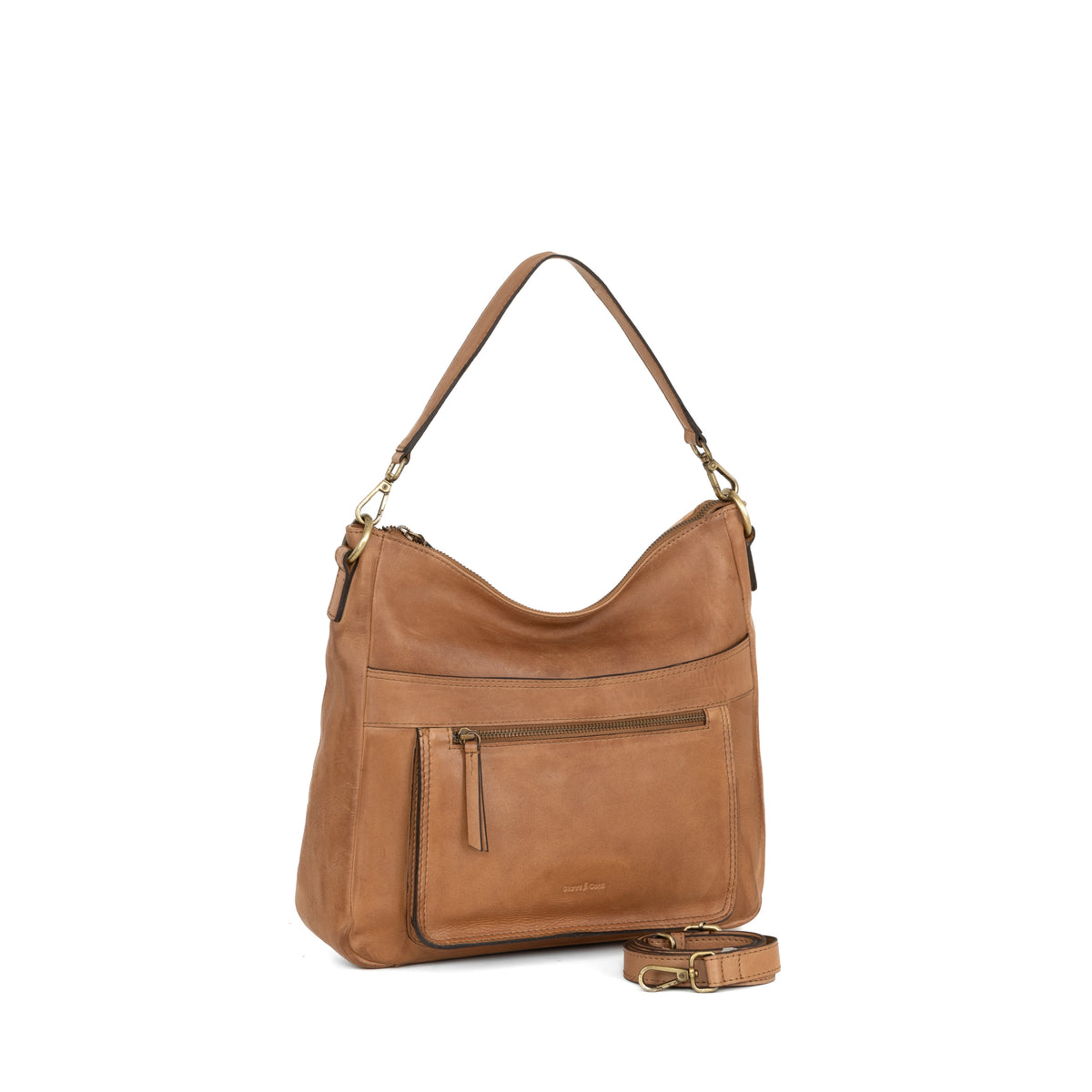 BORSA A SPALLA PAOLA Sabbia
