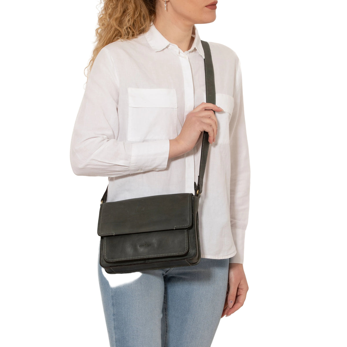 BORSA A TRACOLLA DUILIA Verde