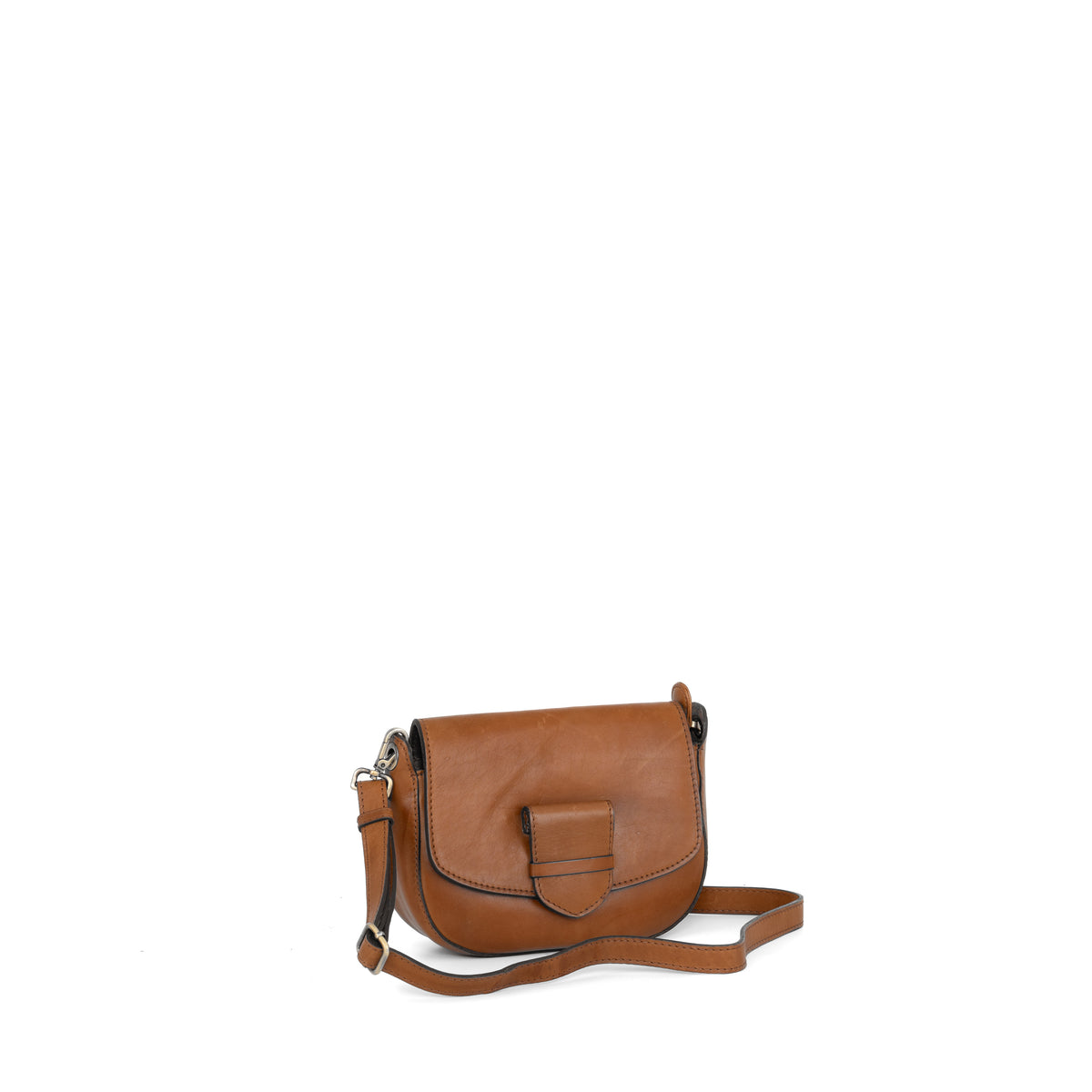 BORSA A TRACOLLA CLOVIS Cuoio