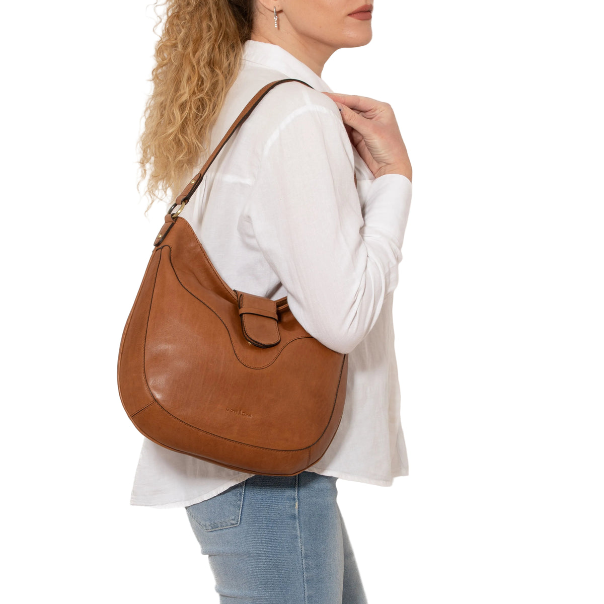 HILDE SHOULDER BAG Leather