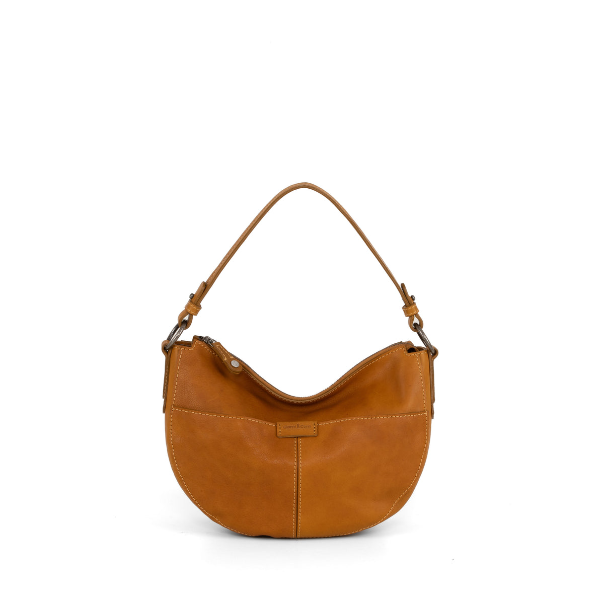 Borsa a spalla Glenda Senape