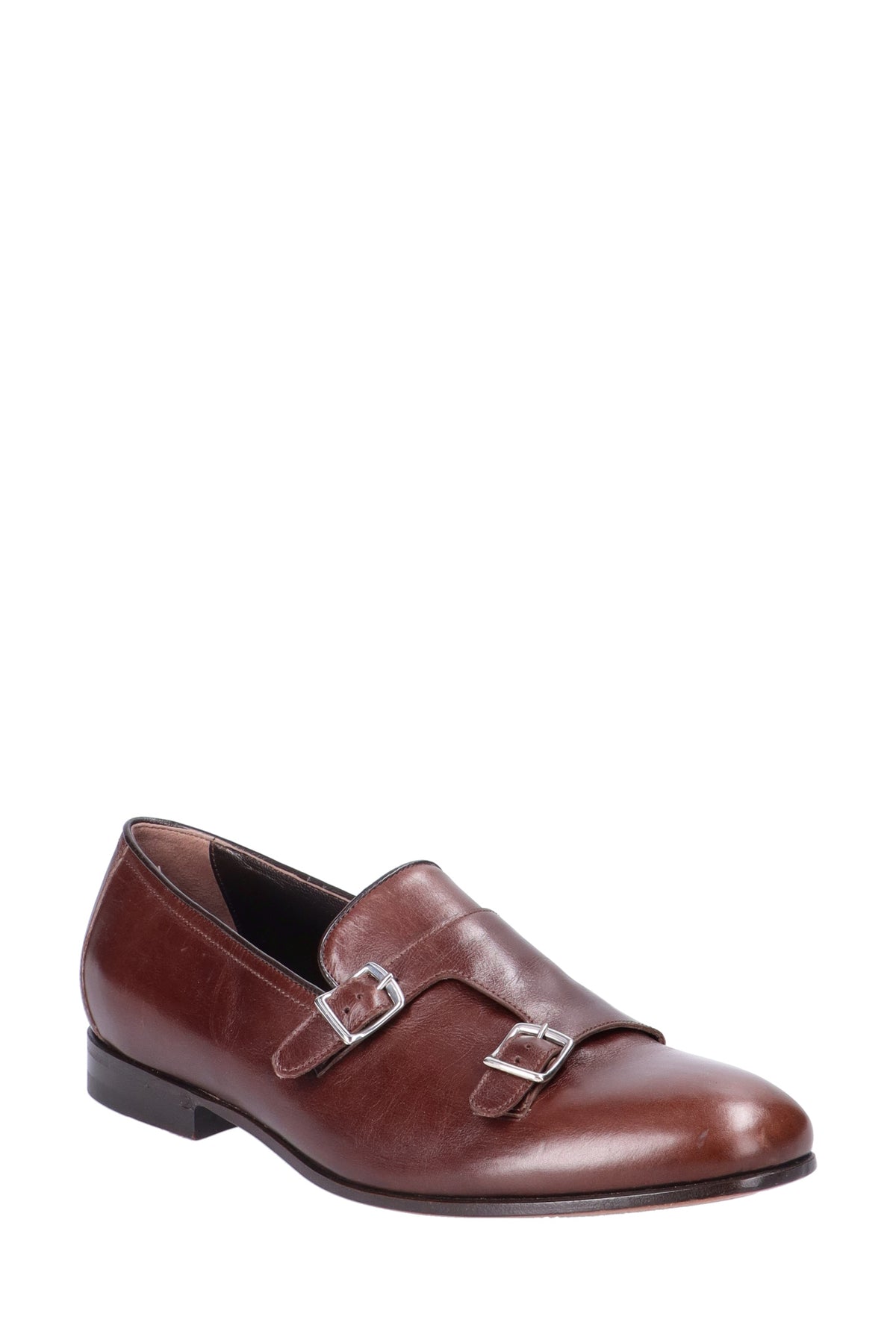 Dark Brown Double Buckle