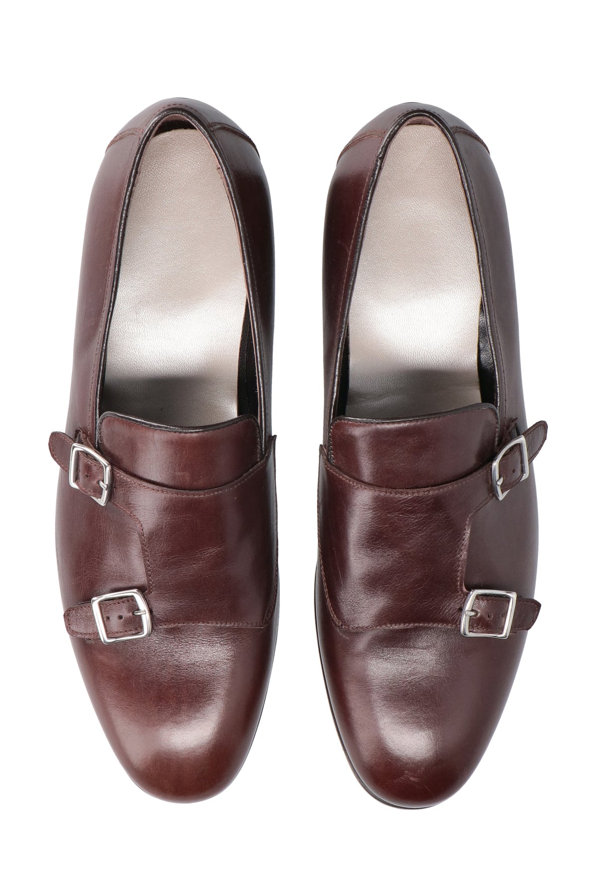Dark Brown Double Buckle