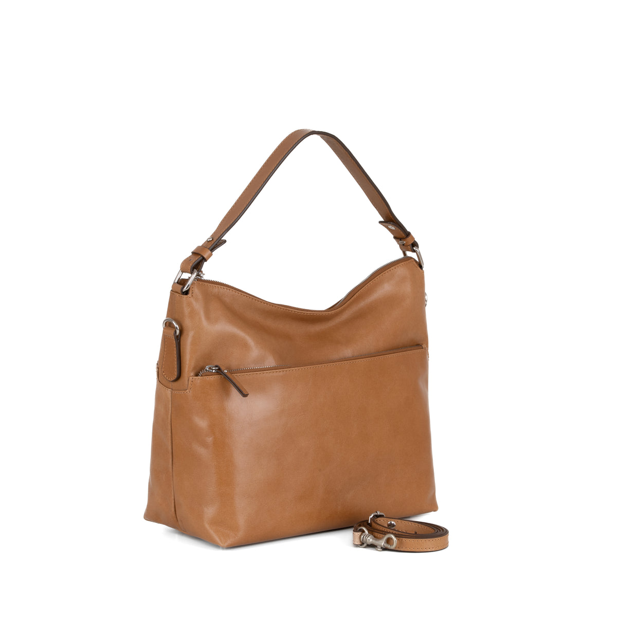 Dalia Camel Shoulder Bag