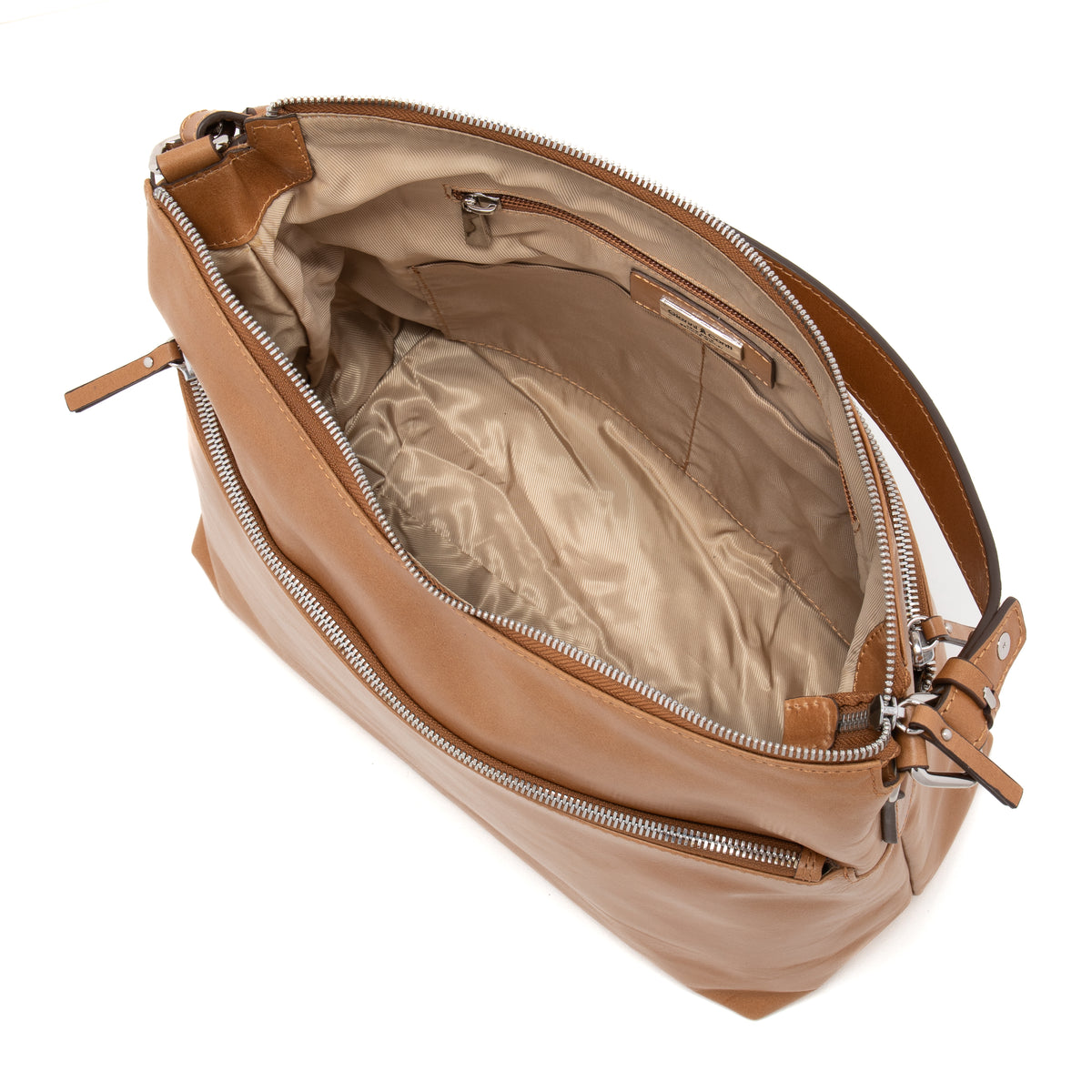 Dalia Camel Shoulder Bag