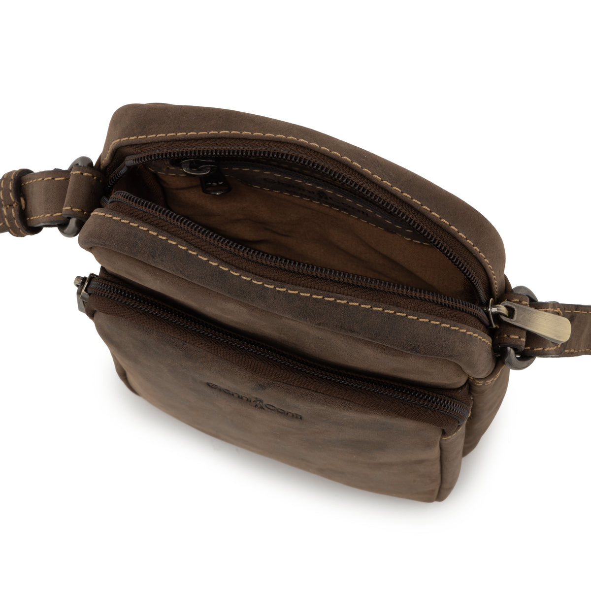 Borsa A Tracolla Lux Marrone