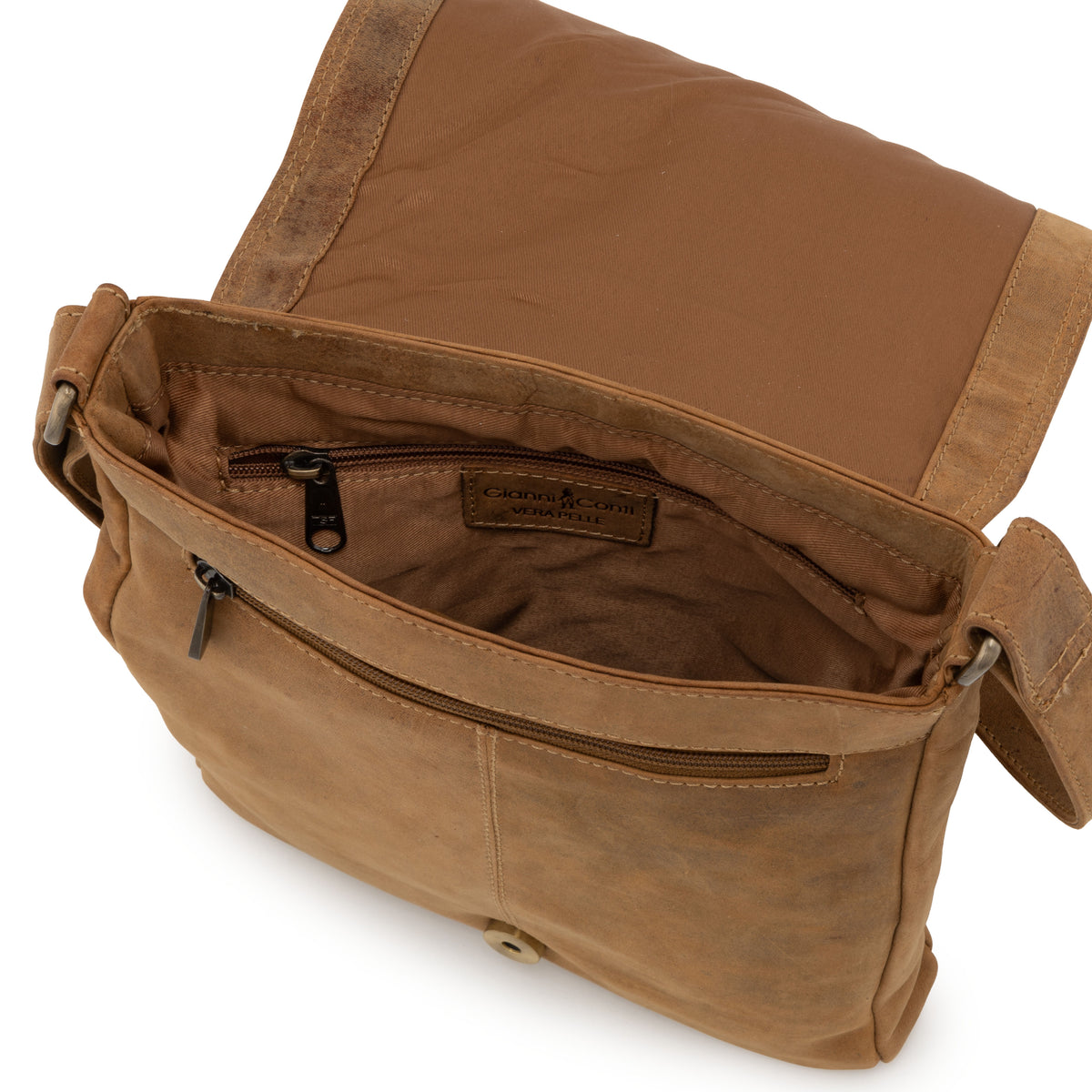 Borsa A Tracolla Ylenia Cognac