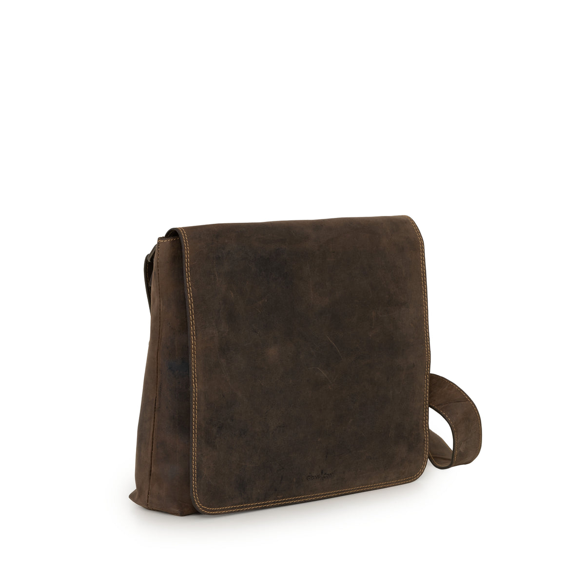 Borsa A Tracolla Vero Marrone