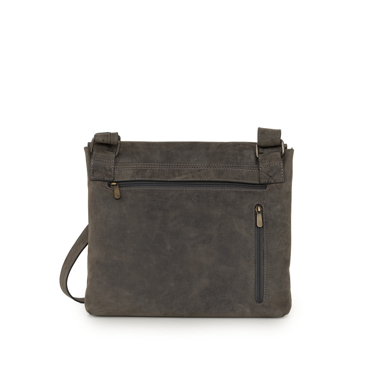 Borsa A Tracolla Vero Grigio