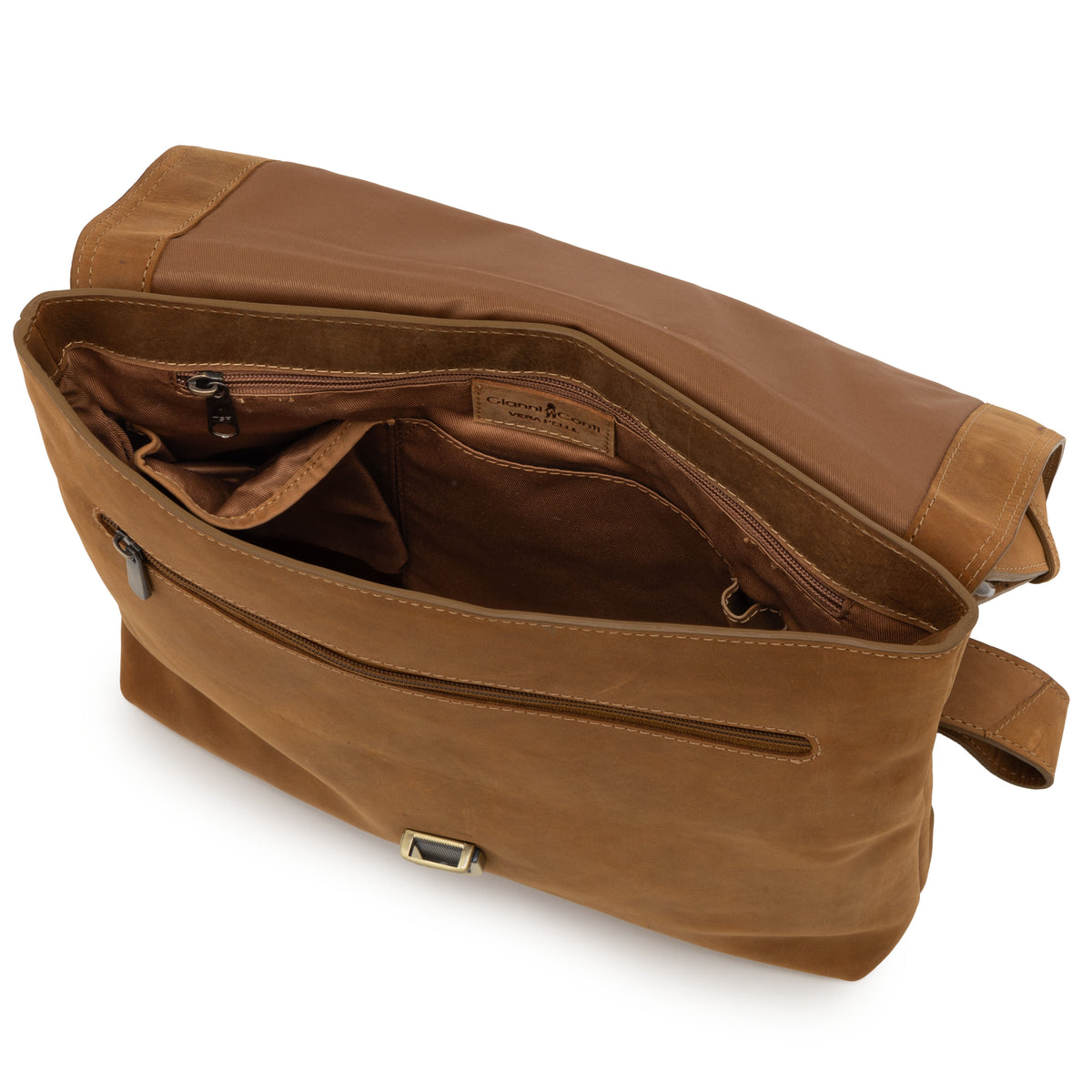 Borsa A Tracolla Vero Cognac