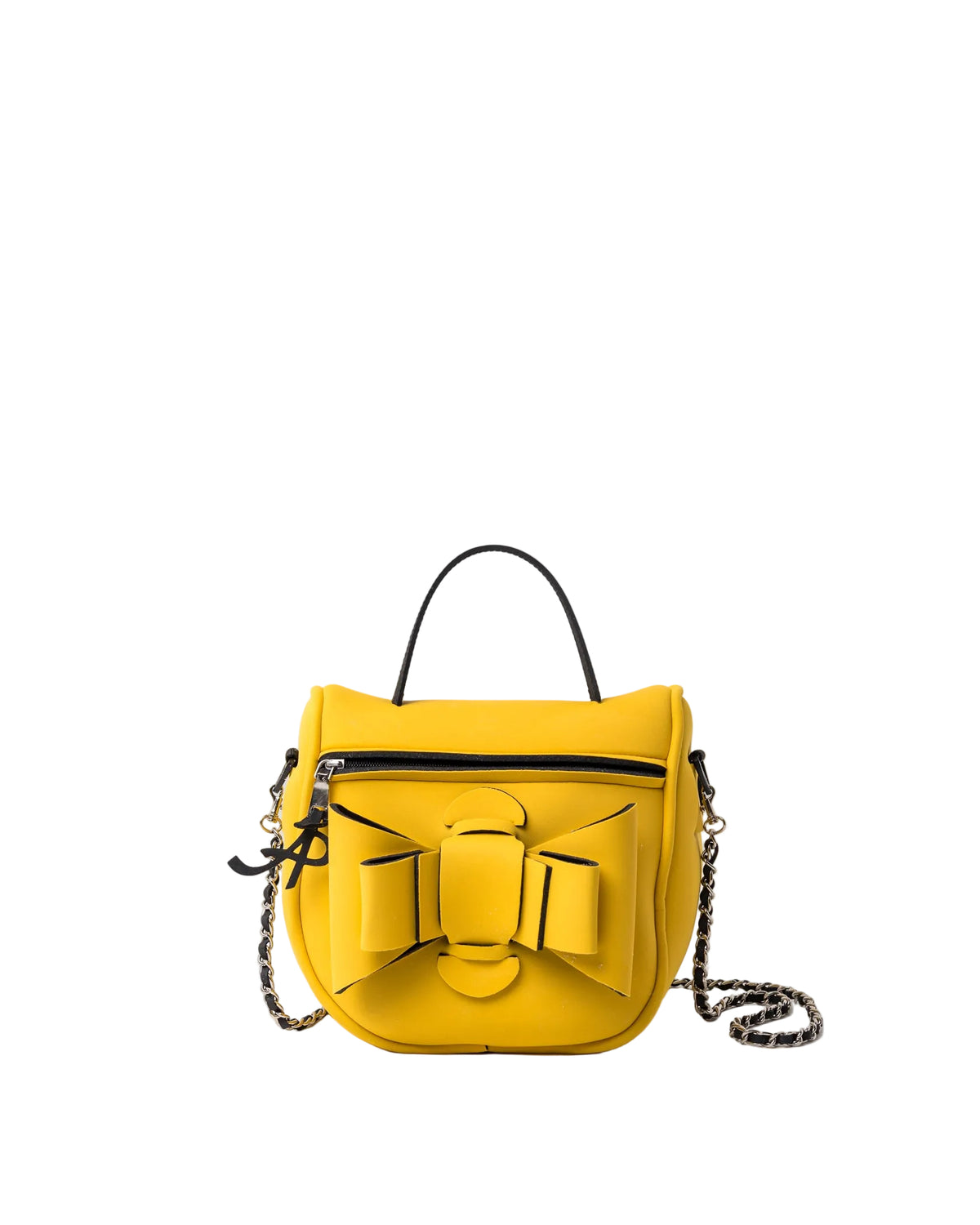 Bauletto in neoprene giallo