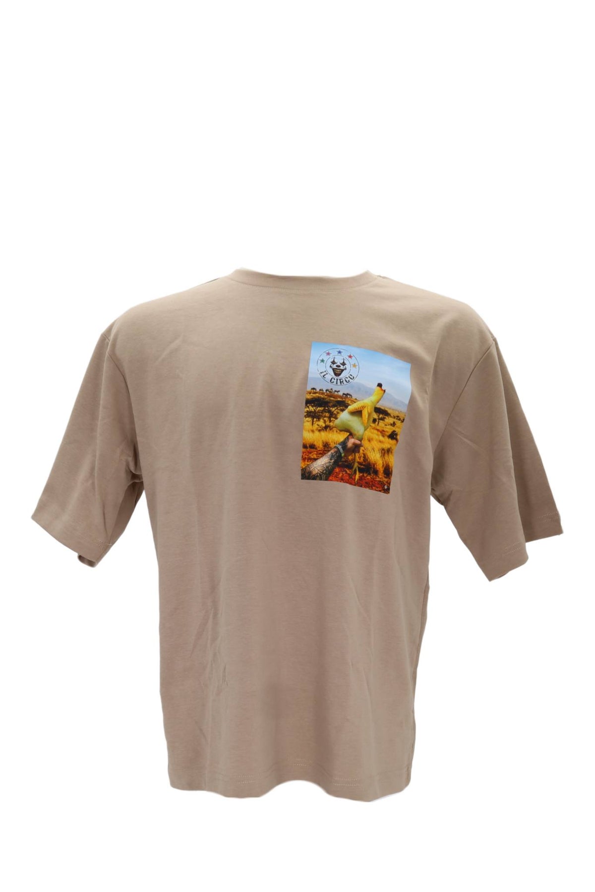 T-Shirt Pollo Beige - IL CIRCO