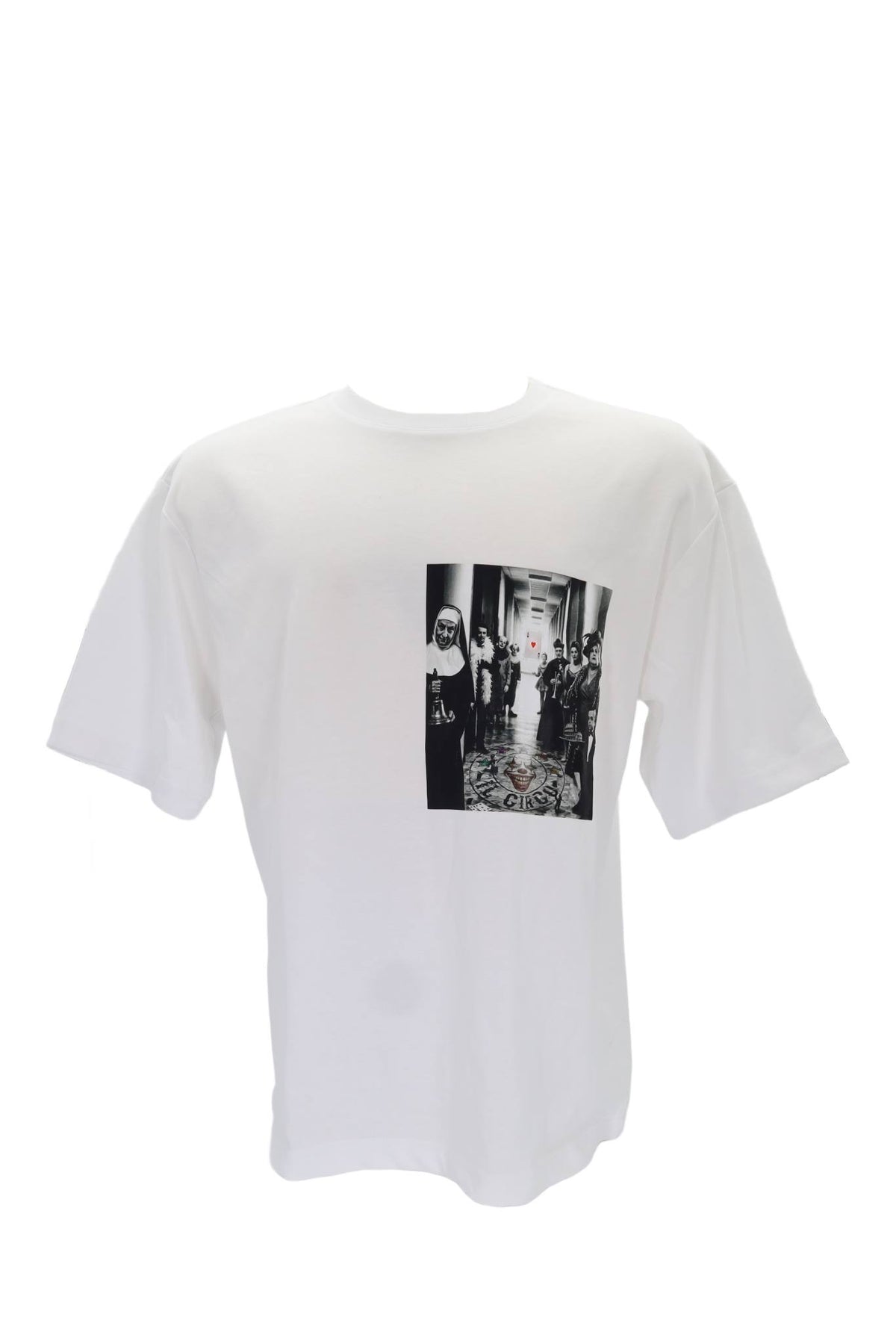 T-Shirt Asso Di Cuori Bianco - IL CIRCO