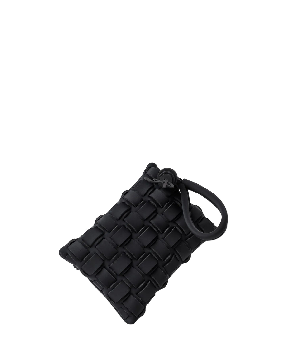 Pochette in neoprene nero