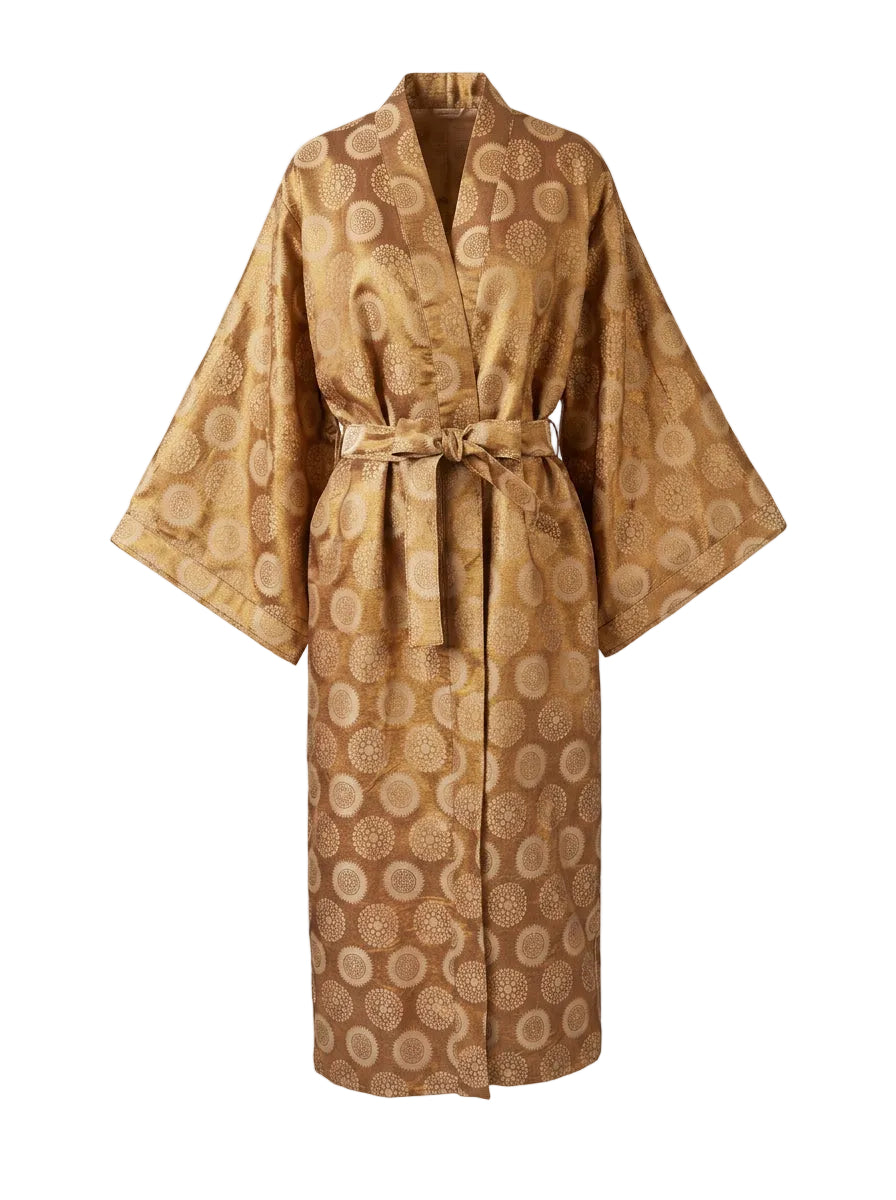Kimono Brocade Gold Oro