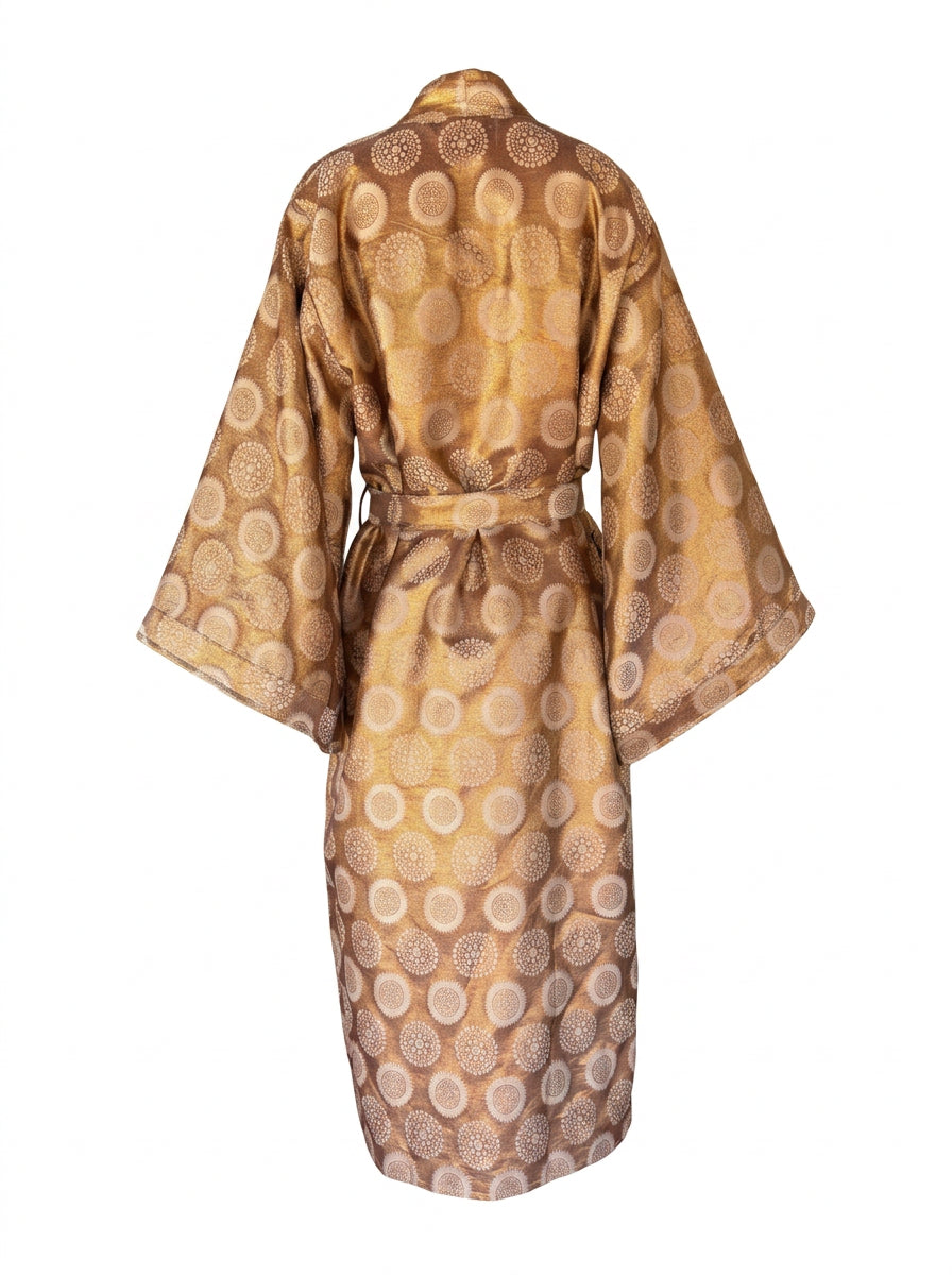 Kimono Brocade Gold Oro
