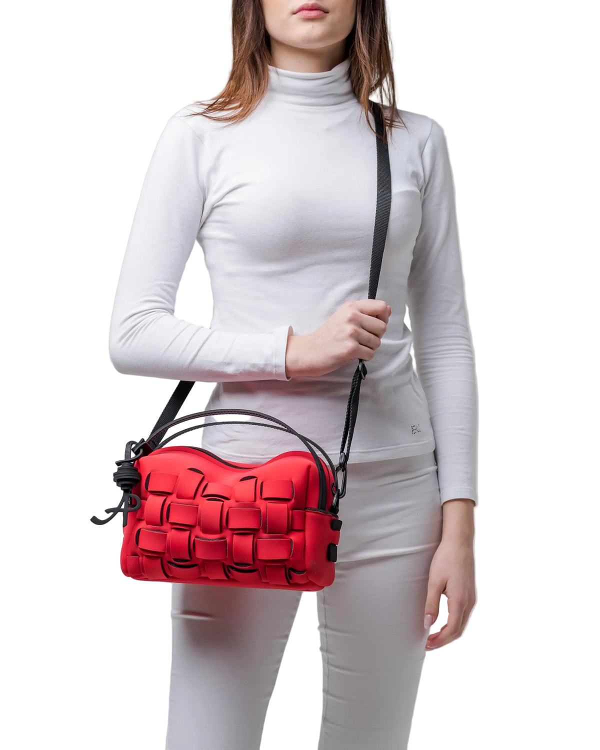Bauletto in neoprene rosso