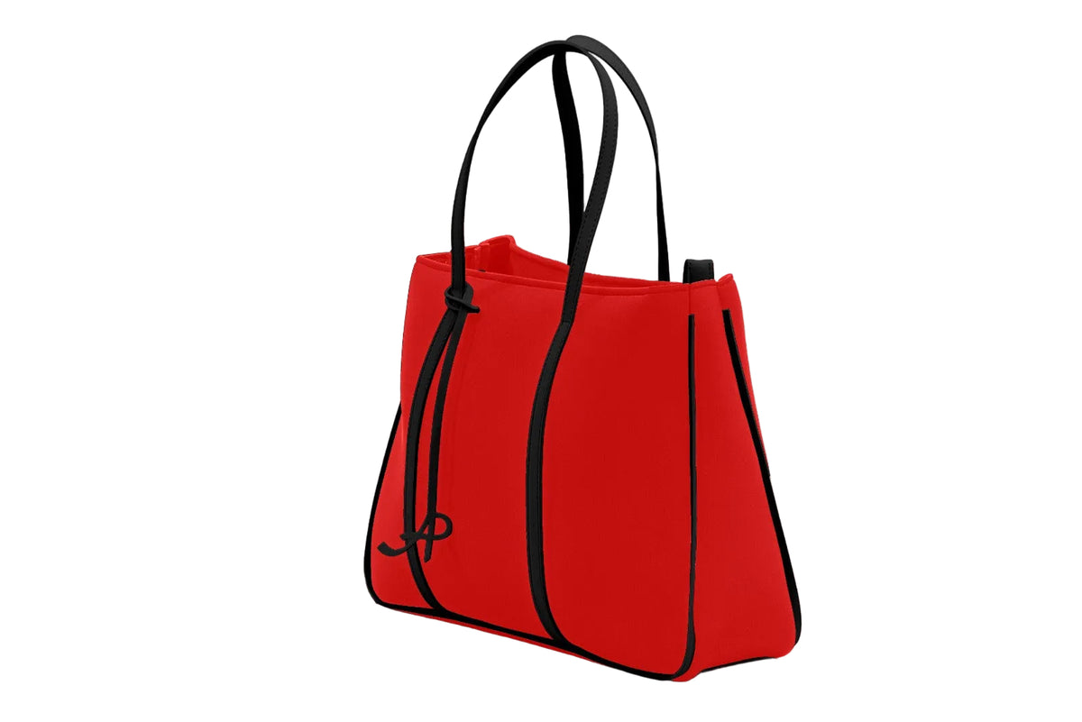 Borsa in neoprene rosso