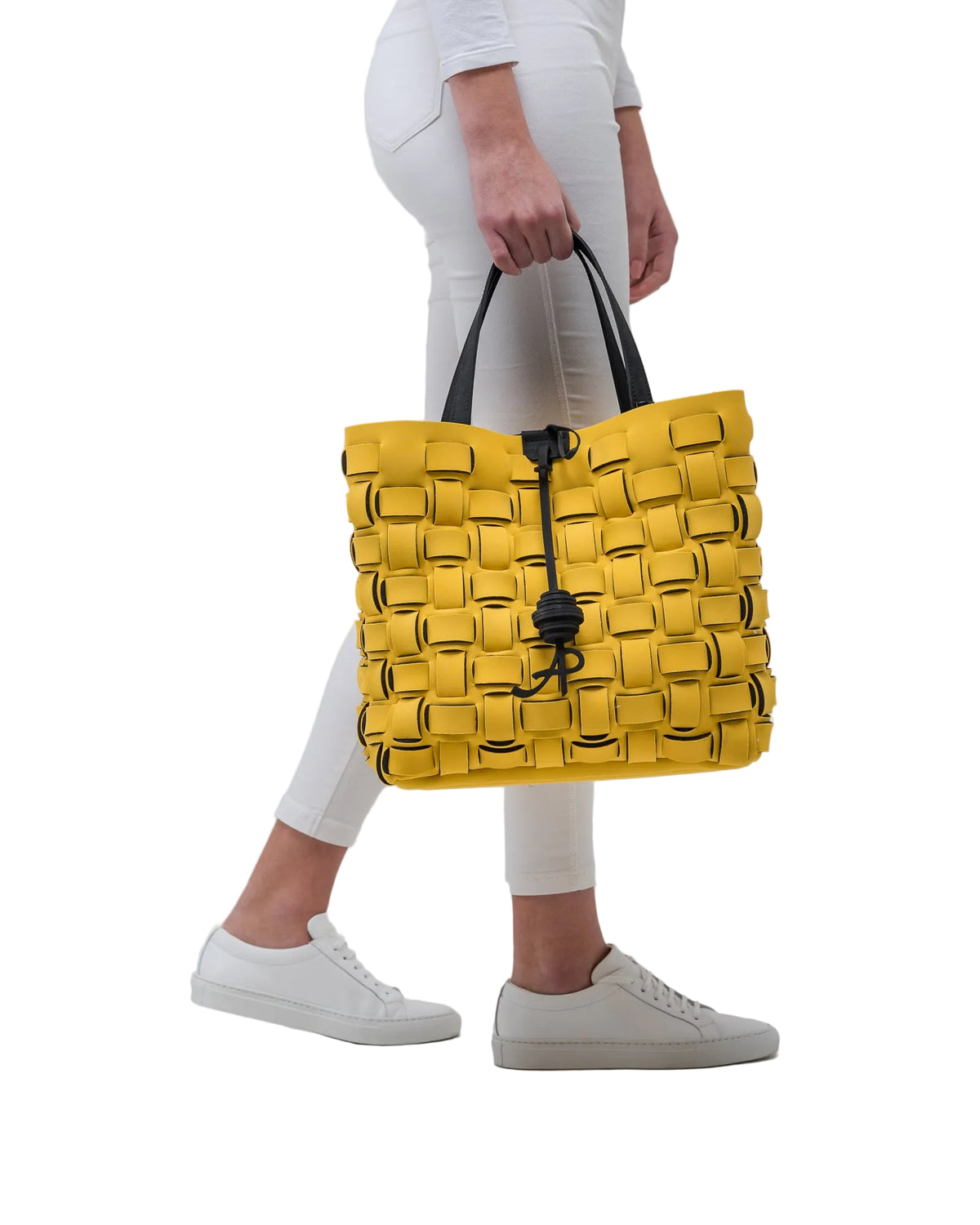 Borsa in neoprene giallo