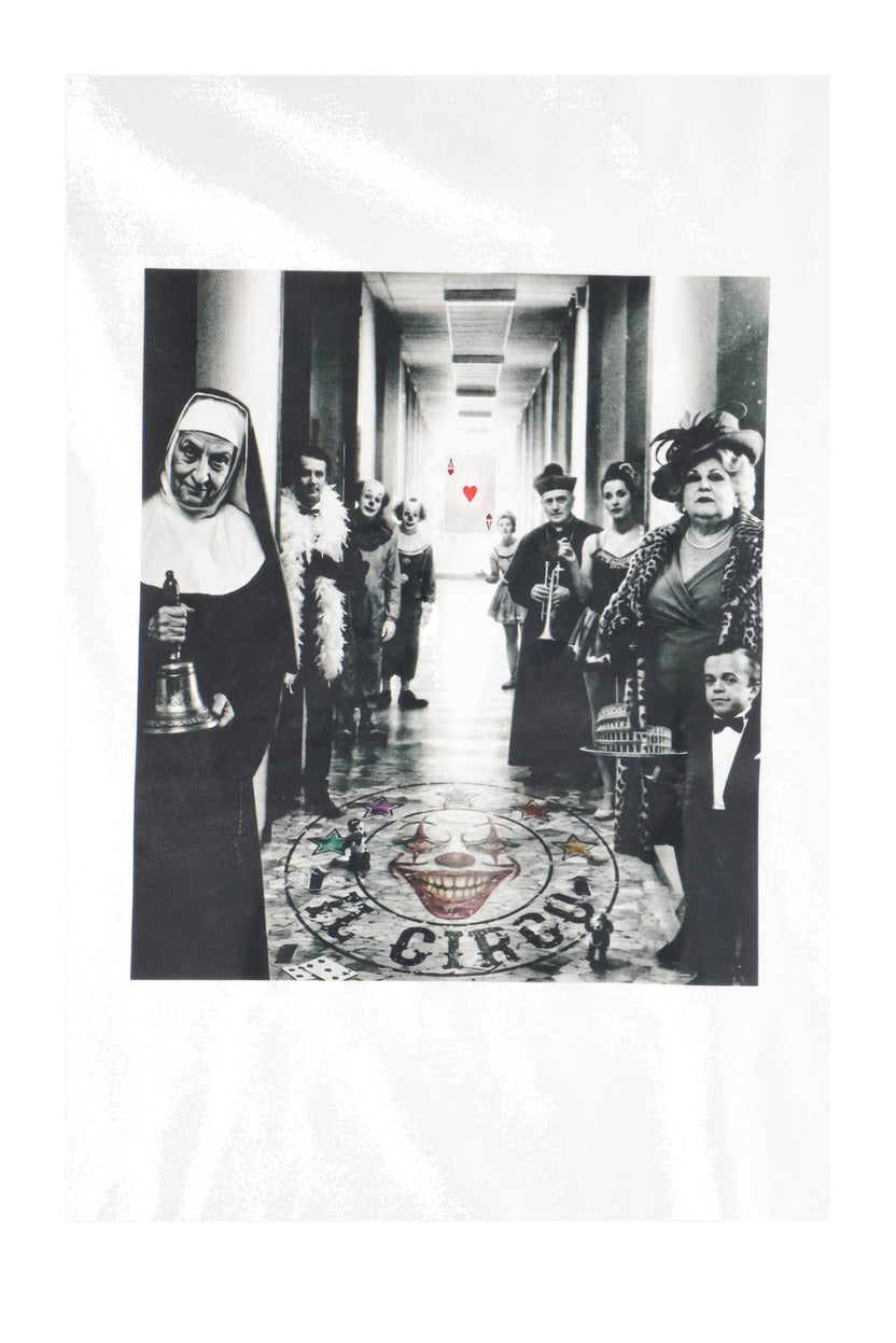 Ace of Hearts White T-shirt - THE CIRCUS
