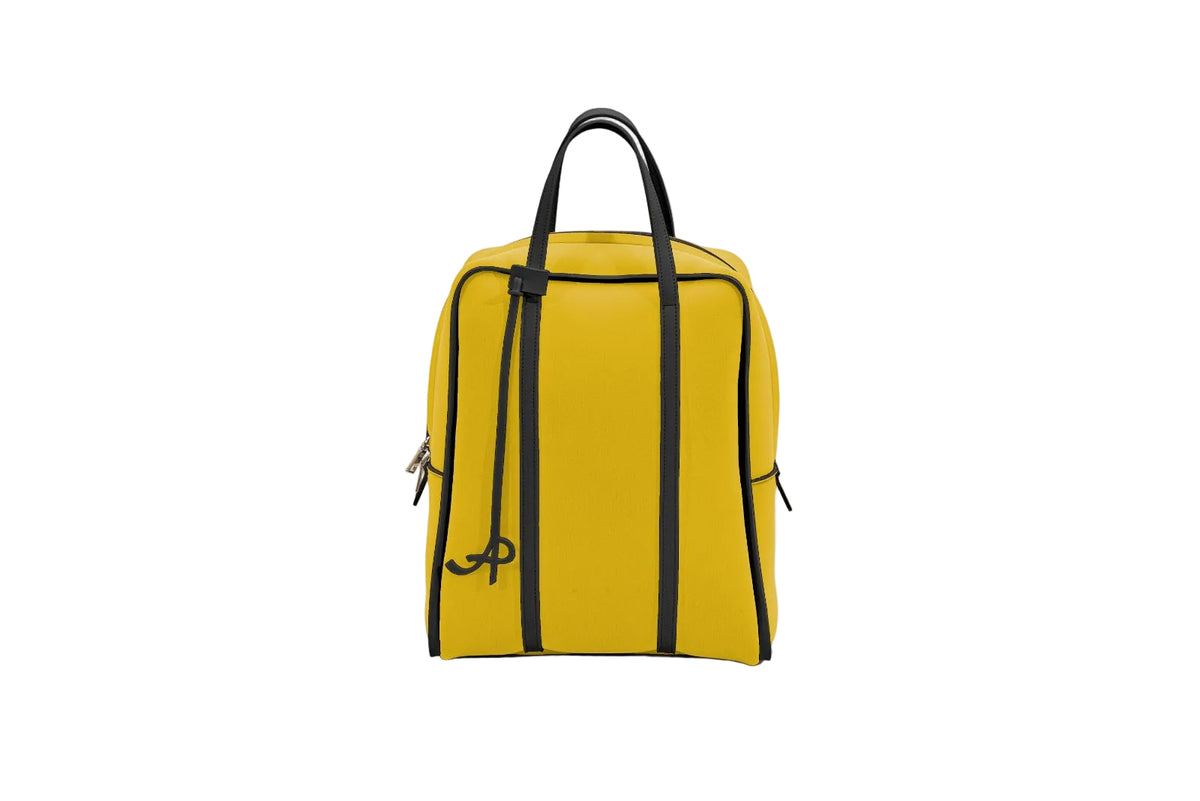 Zaino in neoprene giallo