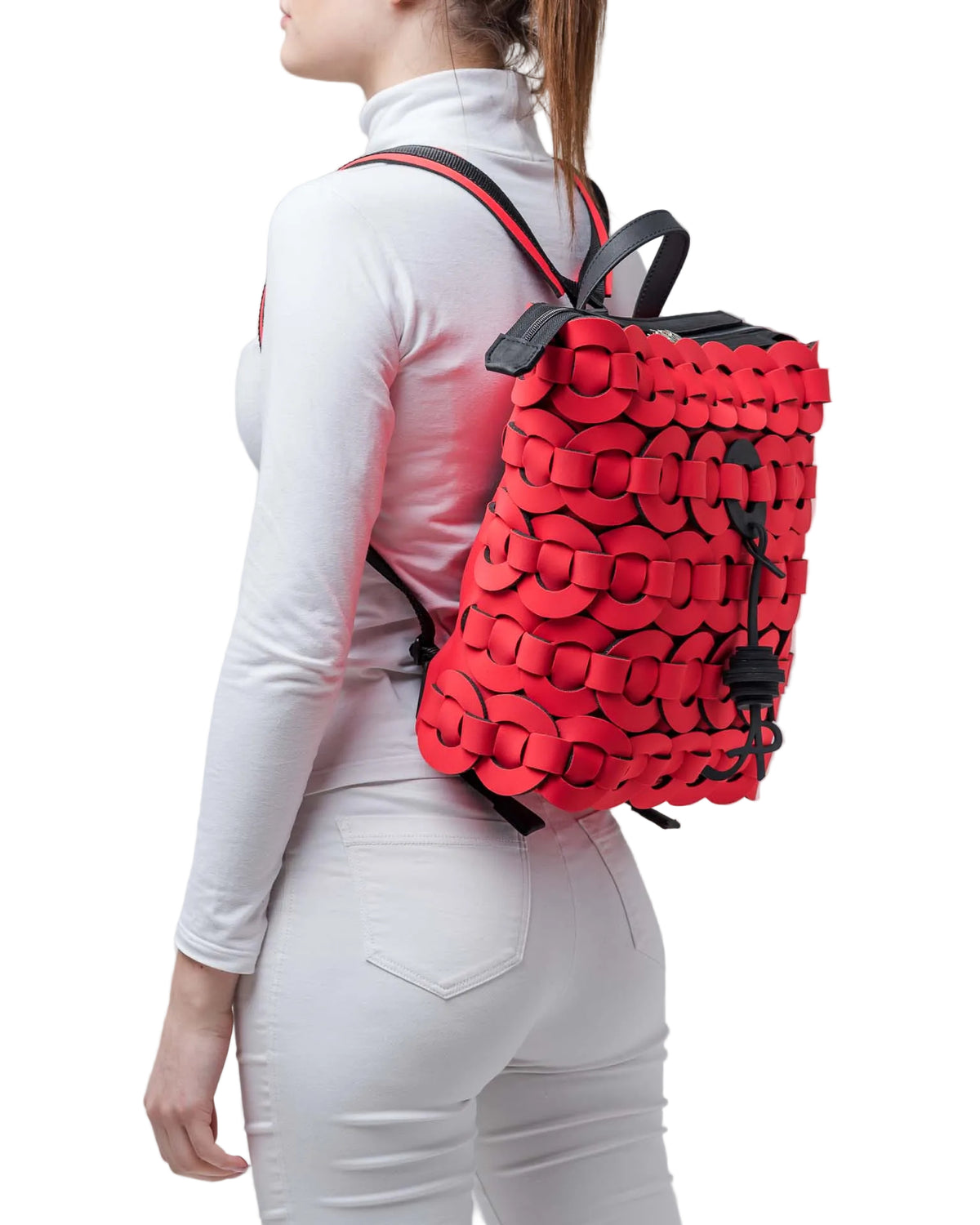 Zaino in neoprene rosso