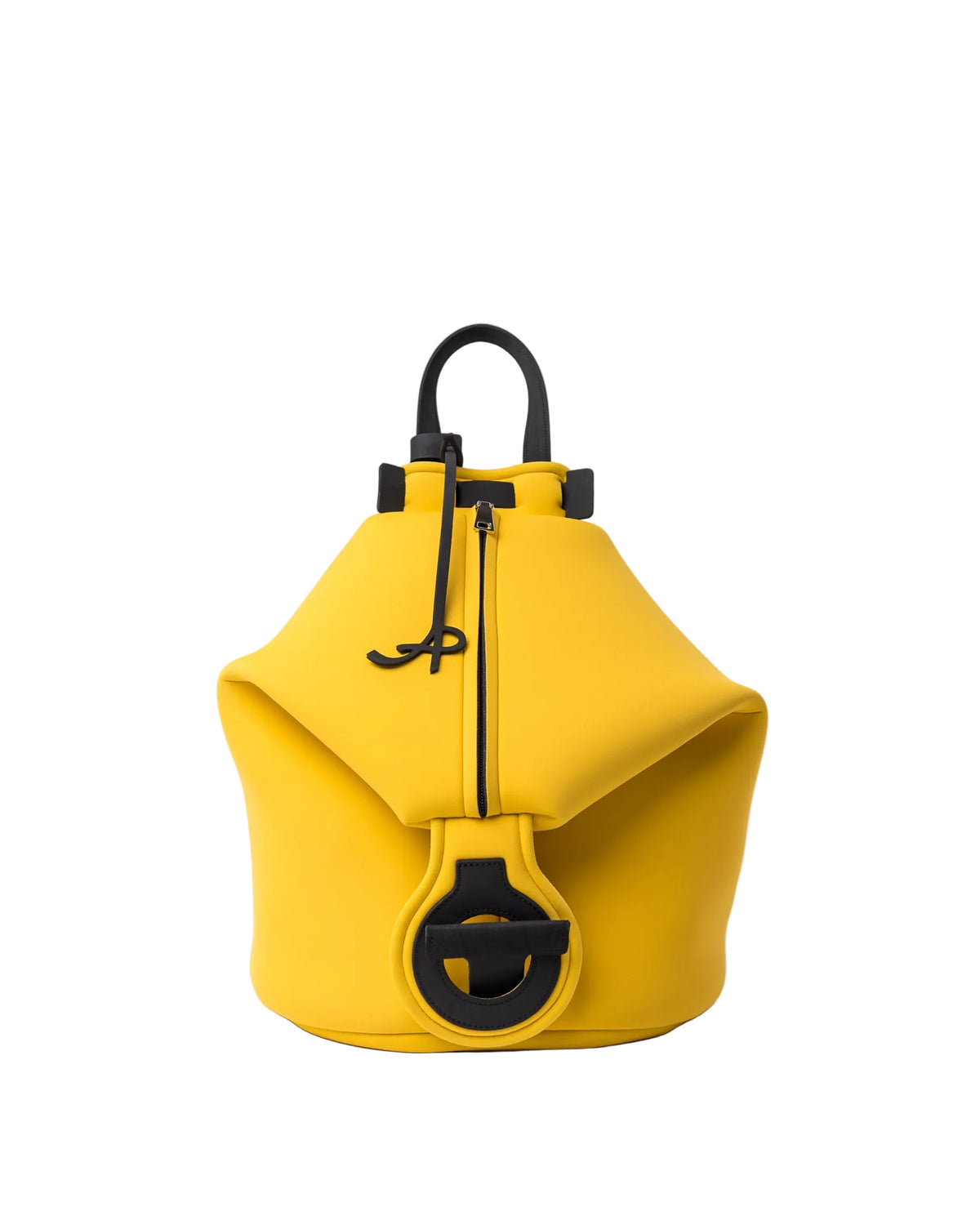 Zaino in neoprene giallo
