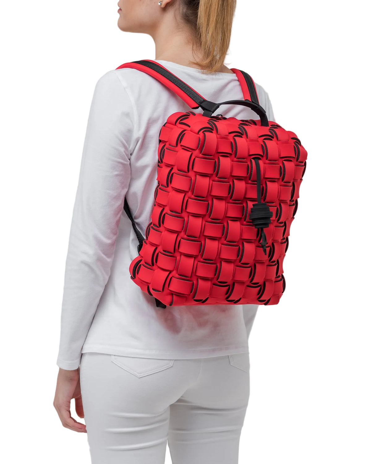 Zaino in neoprene rosso
