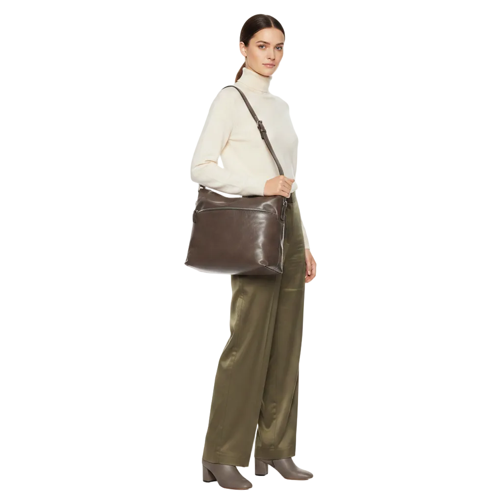 Borsa a spalla Dalia Grigio