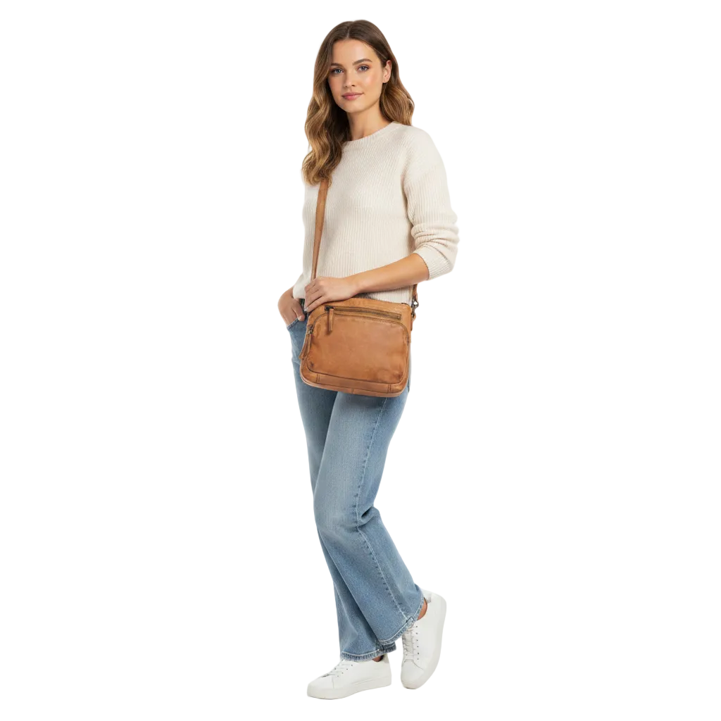 Borsa a tracolla Sally Camel