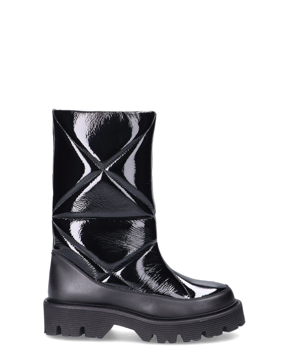 Saso black puffy lack