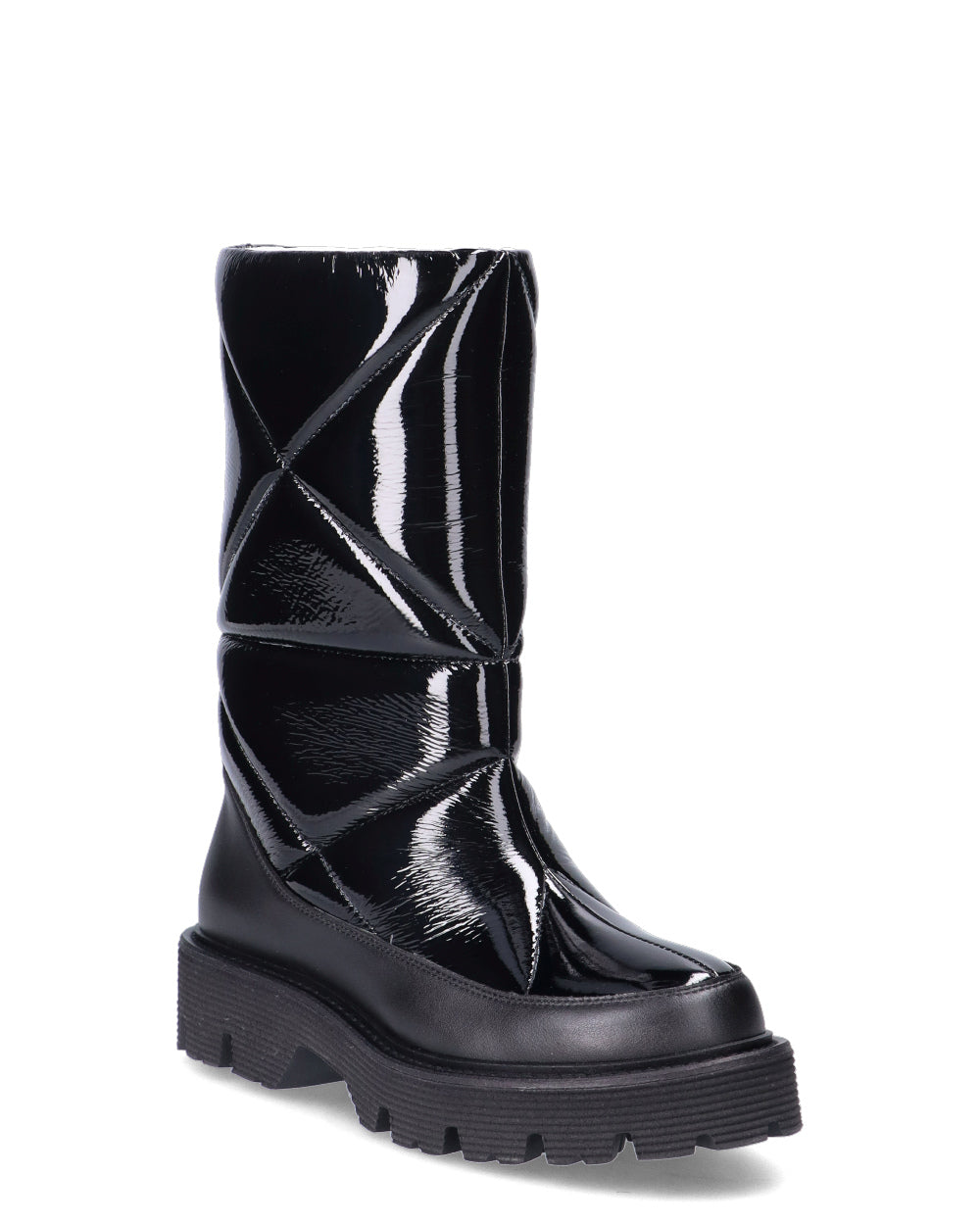Saso black puffy lack