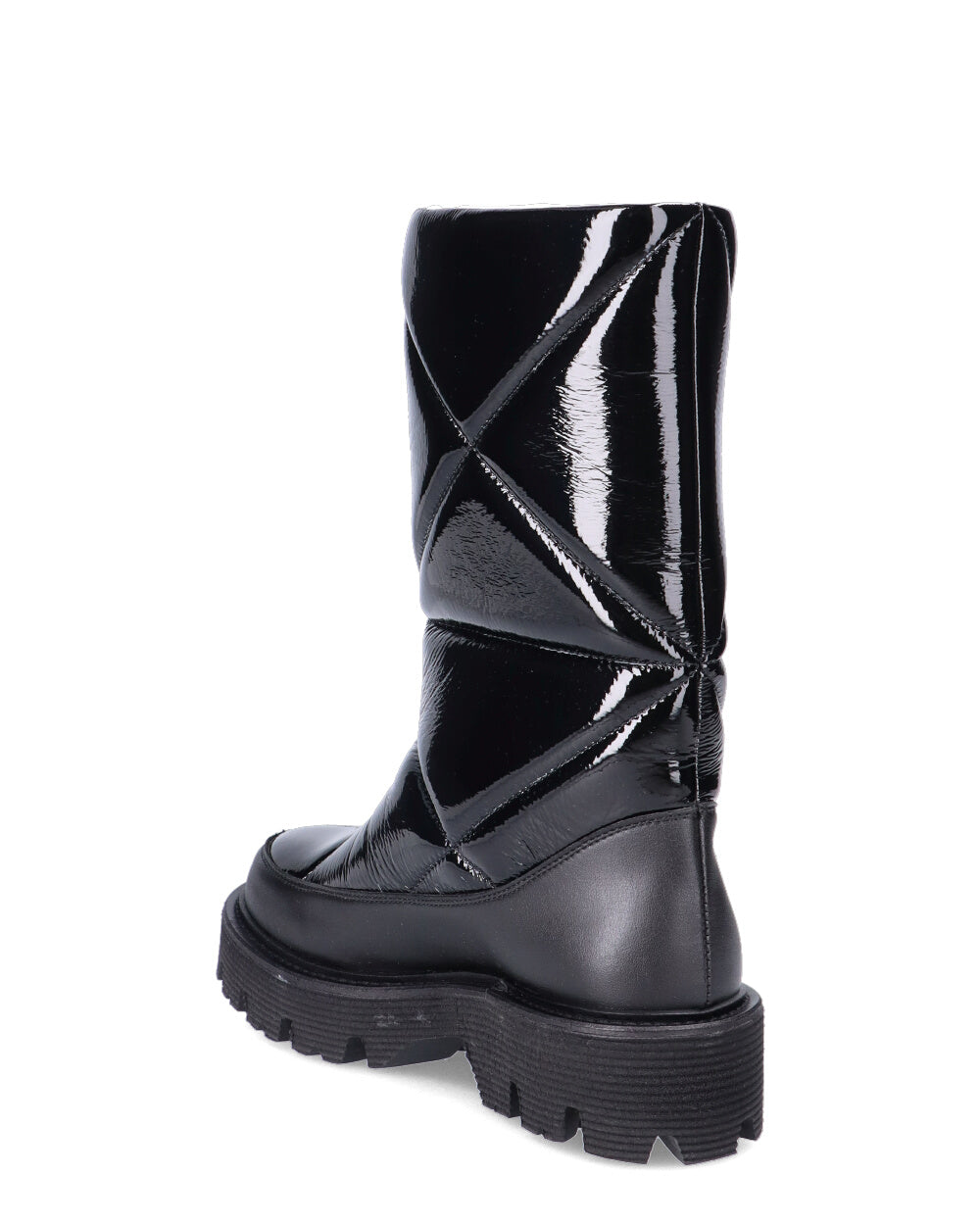 Saso black puffy lack