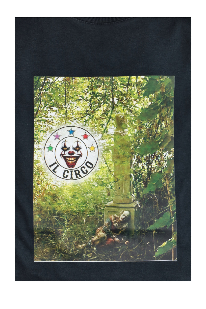 T-Shirt Navy Blue Woods - THE CIRCUS