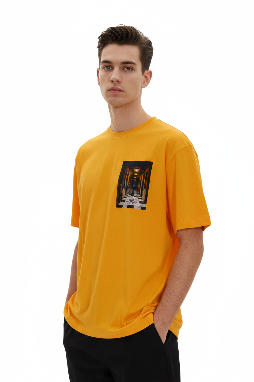 T-Shirt Corridoio Arancio - IL CIRCO