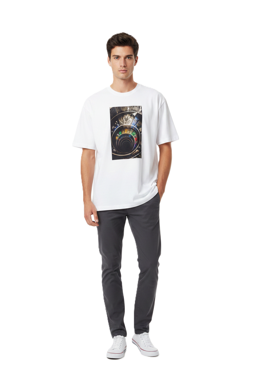 T-Shirt Spirale Bianco - IL CIRCO