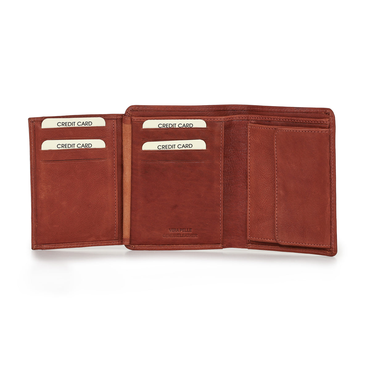 Portafoglio Jago Cognac
