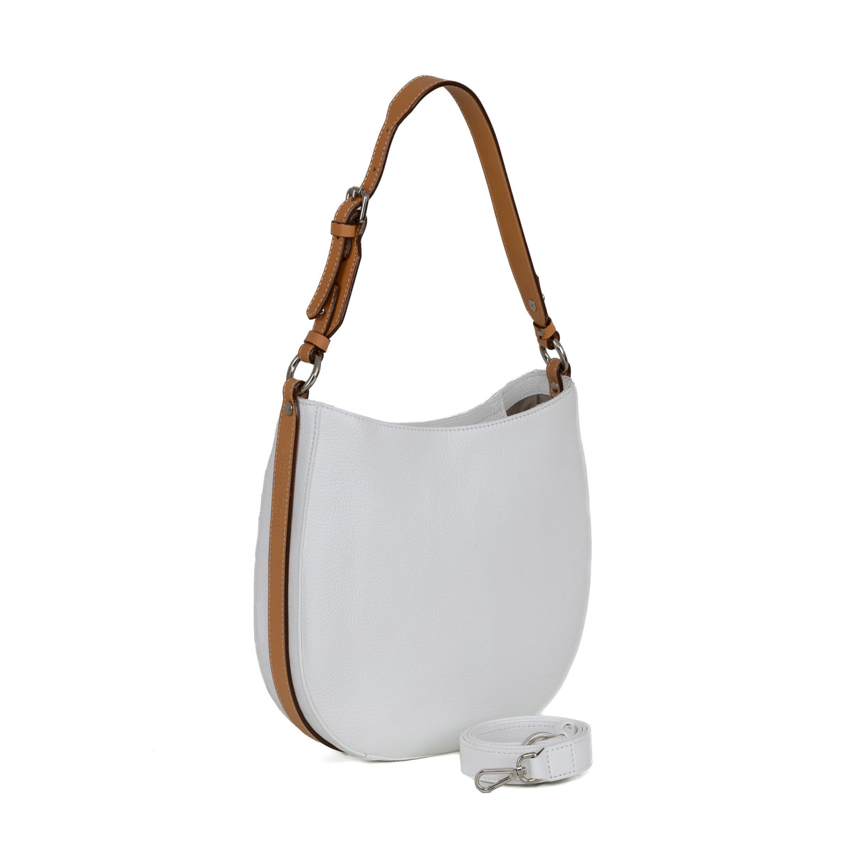 Borsa a spalla Kally Bianco