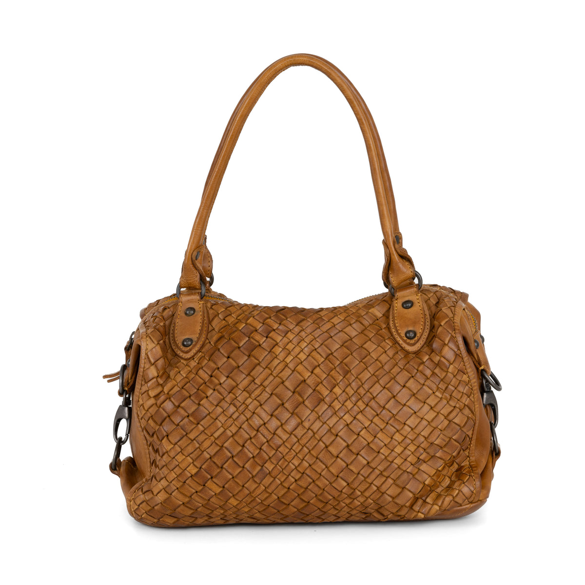 Borsa a mano Khloe Senape